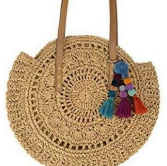 Straw Bag NIP - Picture 3 of 6